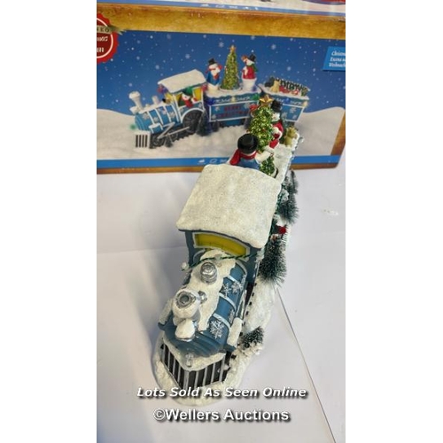 8077 - RRP: 99 - LUMINEO CHRISTMAS FUN CHRISTMAS SCENERY TRAIN / SEE IMAGES / G25