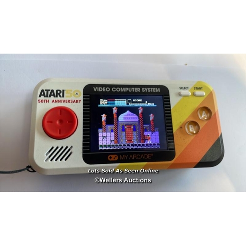 8210 - ATARI RETRO VIDEO GAME SYSTEM & POCKET PLAYER PRO / G64