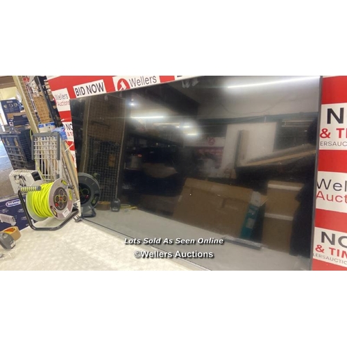 8602 - HISENSE 55U6KQTUK 55 INCH MINI LED 4K UH TV , POWERS UP WITH PICTURE , SOUND WORKING , VERY GOOD CON... 