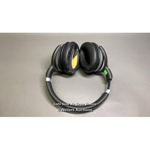 9512 - SENNHEISER HEADPHONE / MODEL SCBT7/ SN: CCAF16LP2161T8 - FOAM DAMAGED