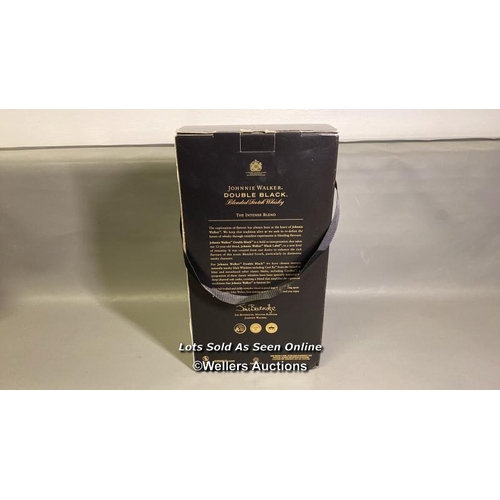 9524 - JOHNNIE WALKER DOUBLE BLACK 2X1L BOTTLES 40% VOL