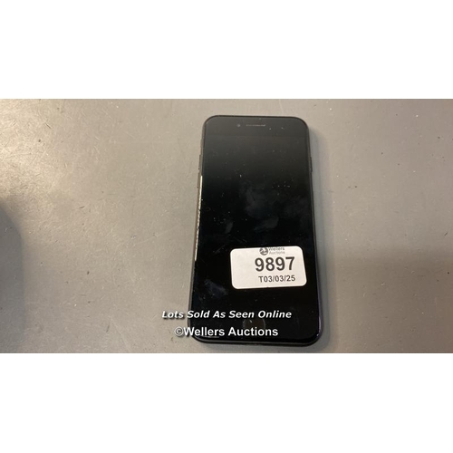 9897 - IPHONE 7/ A1778/ BLACK/32GB/ IMEI-353074095894000 (I-CLOUD LOCKED)