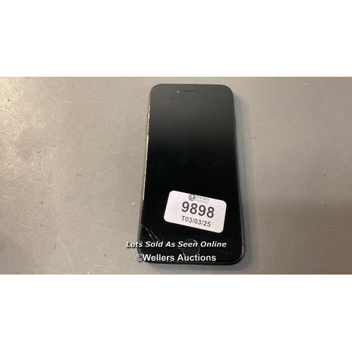 9898 - IPHONE 8/ A1905/SPACE GRAY/64GB/ IMEI-352992092515362 (I-CLOUD LOCKED) (SCREEN DAMAGE)