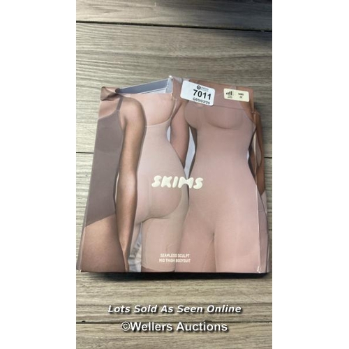 7011 - NEW SKIMS MID THIGH BODYSUIT - SAND - XXLARGE - SEE IMAGES / G11