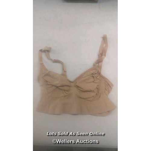 7041 - NEW SKIMS BRALETTE - OCHRE - XLARGE - RRP: �38 - SEE IMAGES / G11