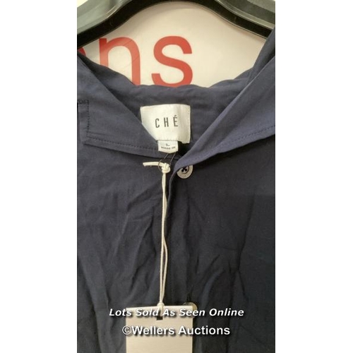 4750 - CHE SHIRT SS VALBONNE / L / NAVY / NEW / RRP: 90 / G35