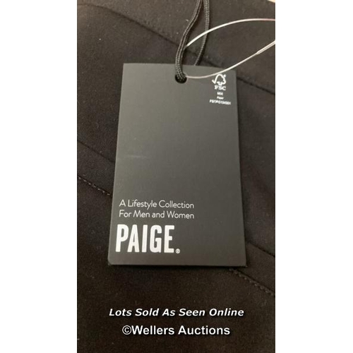 4752 - PAIGE PRE WINONA BLACK JEANS / 31 / NEW / RRP: 255 / G35