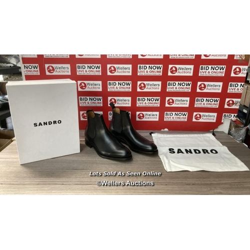 4804 - SANDRO H22CHELSEA / 44 / BLACK / NEW / RRP: 425 / G44