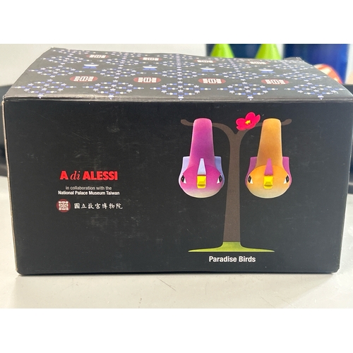 23 - Assorted kitchenware, mainly Alessi including Paradise Birds salt and pepper set (Boxed ), Alessi ga... 