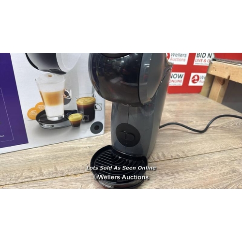 1034 - DE'LONGHI DOLCE GUSTO GENIO S PLUS COFFEE MACHINE, EDG315.B / POWERS UP / MINIMAL SIGNS OF USE / SEE... 