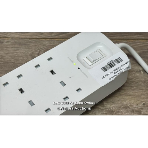 1071 - BELKIN 8-WAY SURGE  PROTECTOR  / POWERS UP / SIGNS OF USE / SEE IMAGES / A27