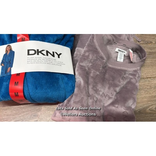 111 - LADIES NEW DKNY ROBE (M) AND LOUNGE SET (L) / C15 [280830]