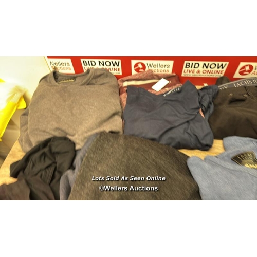 119 - GENTS PRE-OWNED CLOTHING IN MOSTLY GOOD CONDITION INCL. TED BAKER AND LEVIS JEANS / C7 [280830]