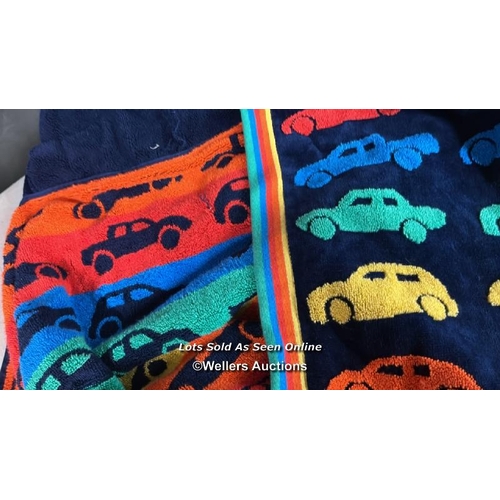 135 - CHILDRENS NEW HOODED BEACH TOWEL / C8 [280830]