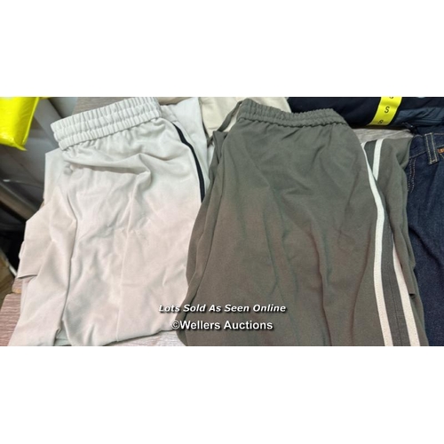 16 - X7 SELECTION OF GENTS NEW TROUSERS INCL. PUMA, JACHS NEW YORK AND THE B.C CLOTHING  - MIXED SIZES - ... 