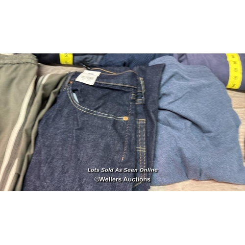 16 - X7 SELECTION OF GENTS NEW TROUSERS INCL. PUMA, JACHS NEW YORK AND THE B.C CLOTHING  - MIXED SIZES - ... 