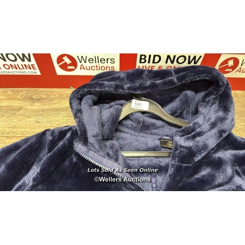 165 - LADIES PRE-OWNED 32 DEGREE HEAT FLEECE JACKET / XL / RAIL [280830]