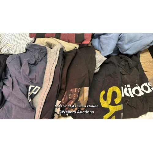 190 - LARGE QTY. OF PRE-OWNED CLOTHING / SEE IMAGES / B7 [280830]