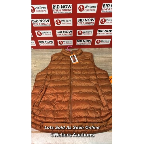 222 - LADIES NEW 32 DEGREE HEAT GILLET / XXL / RAIL [280830]