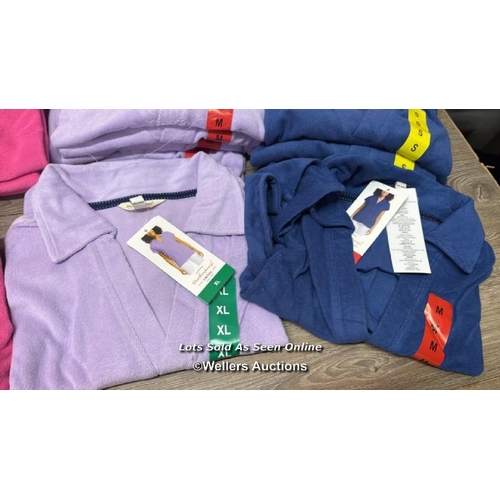 244 - 15X LADIES NEW WEATHERPROOF VINTAGE TOWELING TOPS / MIXED SIZES / B9 [63410]