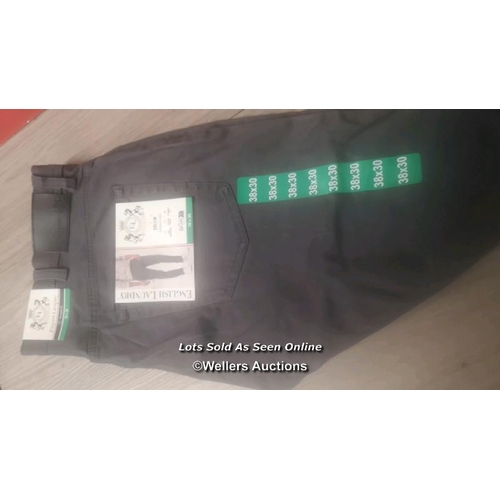 282 - GENTS NEW ENGLISH LAUNDRY 5 POCKET PANT / 38X30 / B30 [63410]