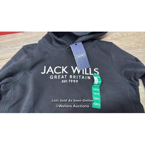 350 - 4X CHILDRENS NEW JACK WILLS HODDIES / SEE IMAGES / C40