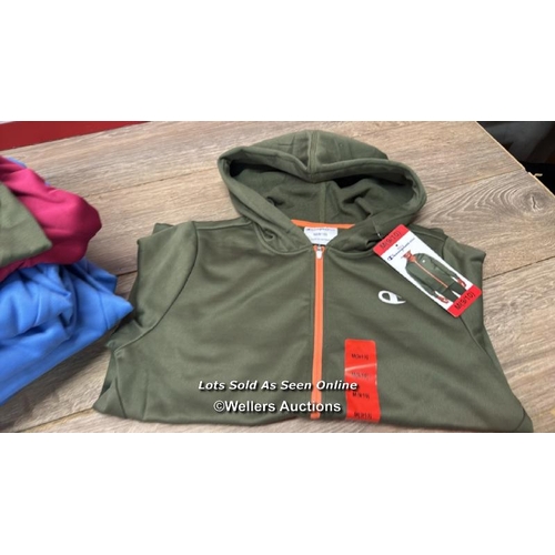 363 - 10X CHILDRENS NEW CHAMPION FULL ZIP HOODIES / M / C41