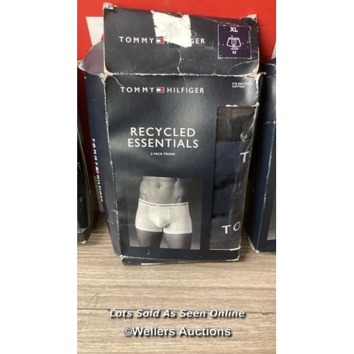 68 - 15X GENTS NEW TOMMY HILFIGER BOXER BRIEFS / XL / C13 [279066]