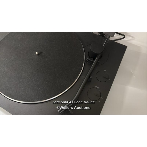 8403 - SONY PSLX310BT BLUETOOTH TURNTABLE / UNTESTED, NO POWER CABLE, MINIMAL SIGNS OF USE / F17