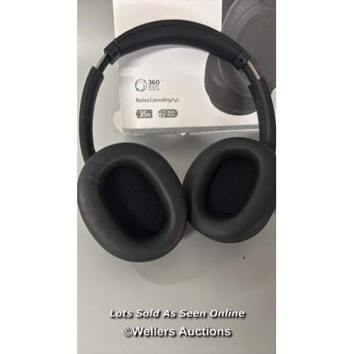 8407 - SONY WHCH720NB NOISE CANCELLING OVEREAR HEADPHONES / POWERS UP, MINIMAL SIGNS OF USE, CONNECTS TO BT... 