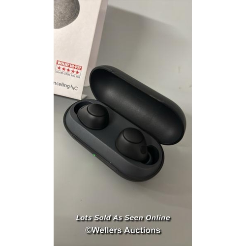 8411 - SONY WF-C700N NOISE CANCELLING IN-EAR HEADPHONES / POWERS UP, MINIMAL SIGNS OF USE, CONNECTS TO BT, ... 