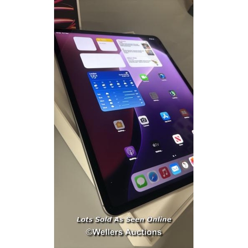 8432 - APPLE IPAD PRO 6TH GEN 2022, 12.9 INCH, WIFI + CELLULAR 128GB / APPEARS NEW OPEN BOX, IN VERY GOOD C... 