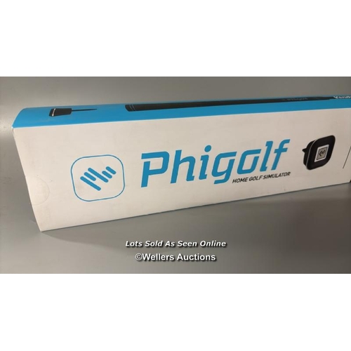 8435 - PHIGOLF SMART HOME GOLF SIMULATOR WGT EDITION / NEW AND SEALED / F17