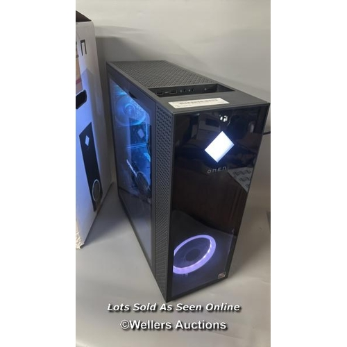 8442 - HP OMEN, AMD RYZEN 7, 16GB RAM, 512GB SSD + 2TB HDD, NVIDIA GEFORCE RTX 3070 TI, GAMING DESKTOP PC, ... 