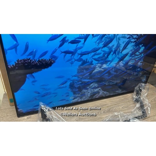 8448 - HISENSE 43A7NQTUK 43 INCH QLED SMART FREELY TV / APPEARS NEW OPEN BOX, IN VERY GOOD CONDITION, WITH ... 