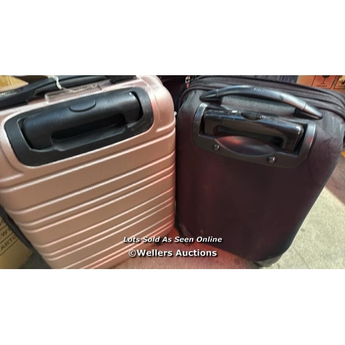 2965 - PRE OWNED SUITCASES X2 INC. IT LUGGAGE AND MERAX / H40