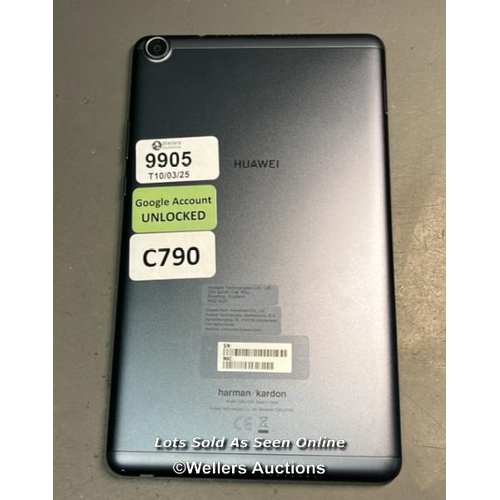 9905 - HUAWEI TABLET MODEL-JDN2-W09