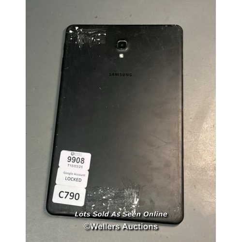 9908 - SAMSUNG TABLET (GOOGLE ACCOUNT LOCKED)