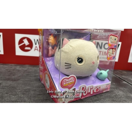 2071 - TEKSTA PURRO THE INTERACTIVE SMART KITTY PET CHILDREN TOY / APPEARS TO BE NEW, DAMAGED BOX / SEE IMA... 