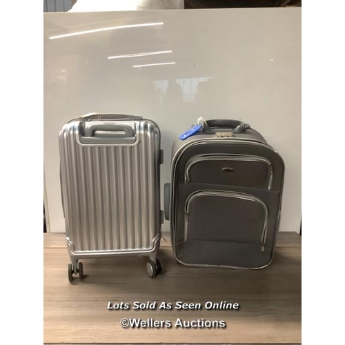 2960 - SUITCASE JUICY COUTURE - SILVER  / H6