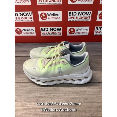 8055 - RRP: 150 - ON RUNNING CLOUDTILT / US 8.5 / LIME  IVORY / SIGNS OF USE