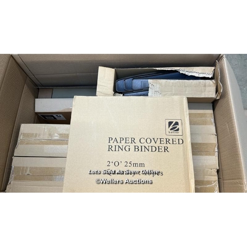 8082 - A4 RING BINDERS / BLACK