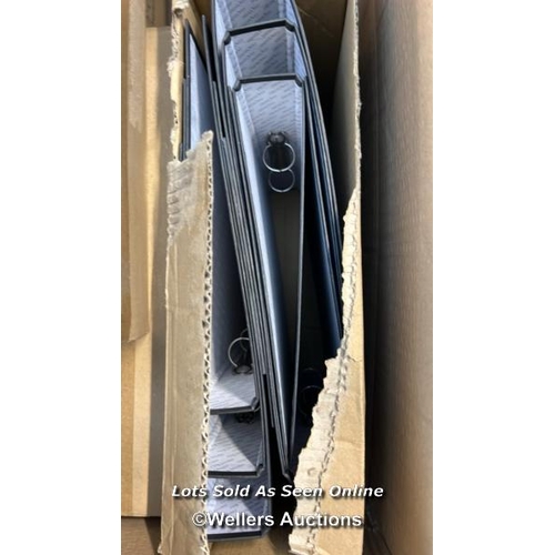 8082 - A4 RING BINDERS / BLACK