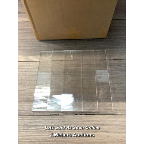 8106 - A5 PERSPEX FLAT / SEE IMAGES