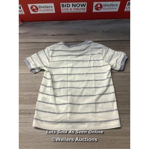 8131 - RRP: 94.95 - ELEVENTY STRIPE T-SHIRT / 4 YRS / APPEARS NEW