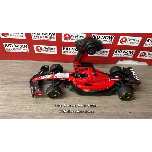 4023 - FORMULA ONE 1:10 RACE CAR RC / MINIMAL SIGNS OF USE / UNTESTED / SEE IMAGES / E25