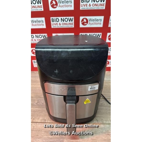 4024 - GOURMIA 6.7L DIGITIAL AIR FRYER / NO POWER / HEAVY SIGNS OF USE / SEE IMAGES / E25