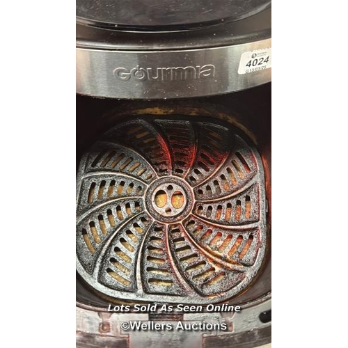 4024 - GOURMIA 6.7L DIGITIAL AIR FRYER / NO POWER / HEAVY SIGNS OF USE / SEE IMAGES / E25