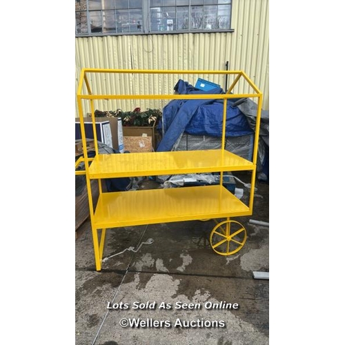 4993 - YELLOW GIFTING CART