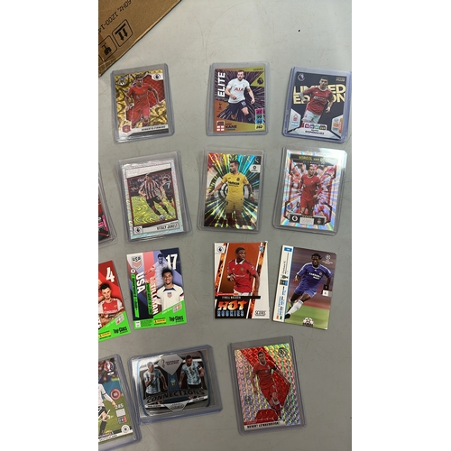 7 - Assorted Panini Plus and Top-Class football cards. Viewing recommended on request / AN17